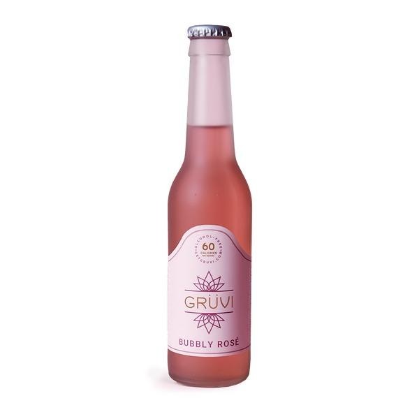 Grüvi Bubbly Rosé (Non-Alcoholic / 9.3oz Bottle)