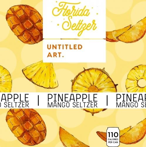 20 - Untitled Art - Florida Seltzer: Pineapple Mango (Hard Seltzer)