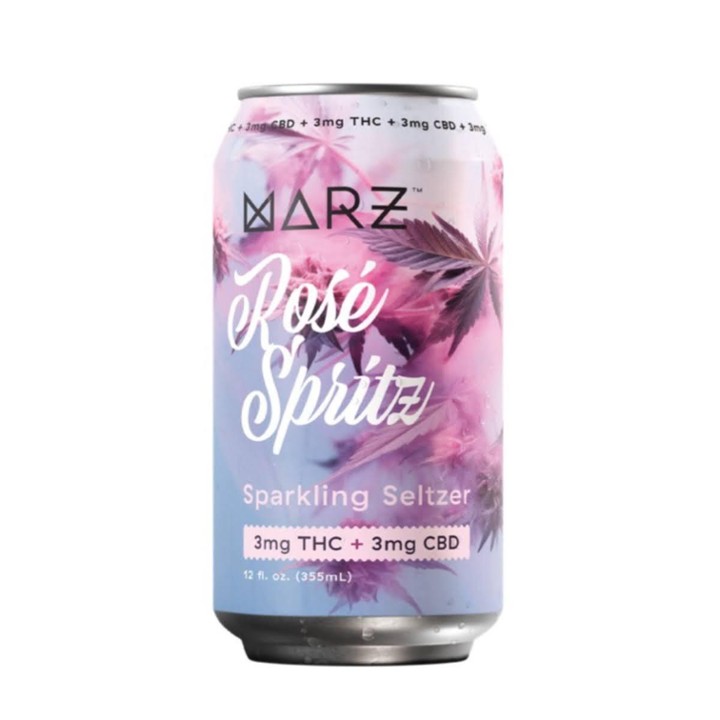Marz - Rosé Spritz (Non-Alcoholic / 3mg Delta-9 THC / 3mg CBD)
