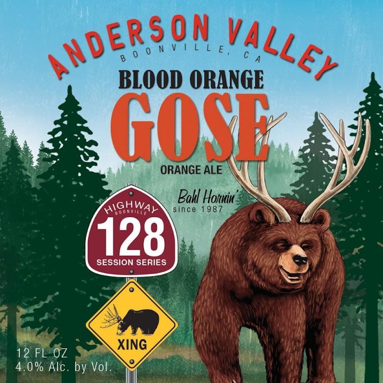 17 - Anderson Valley - Blood Orange Gose
