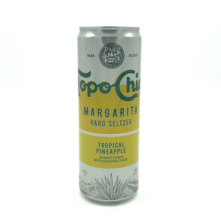 Topo Chico - Tropical Pineapple Margarita (Hard Seltzer)