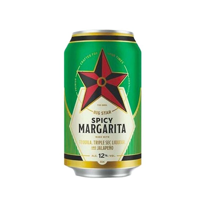 Big Star - Spicy Margarita (Ready-to-Drink Cocktail / 12oz)