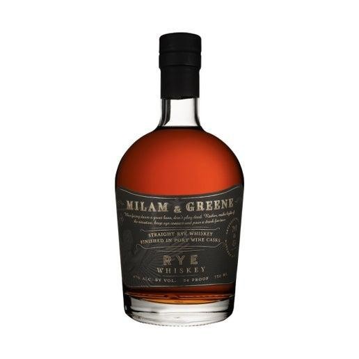 Milam & Greene Straight Rye Whiskey Finished Finished in Port Wine Casks