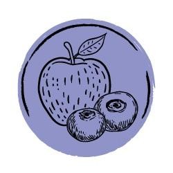 19 - 2 Towns Ciderhouse - Blueberry Cosmic Crisp (Hard Cider)