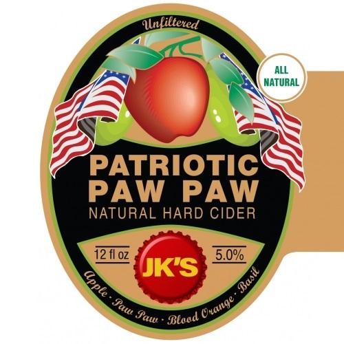 19 - JK's Farmhouse Ciders - Patriotic Paw Paw