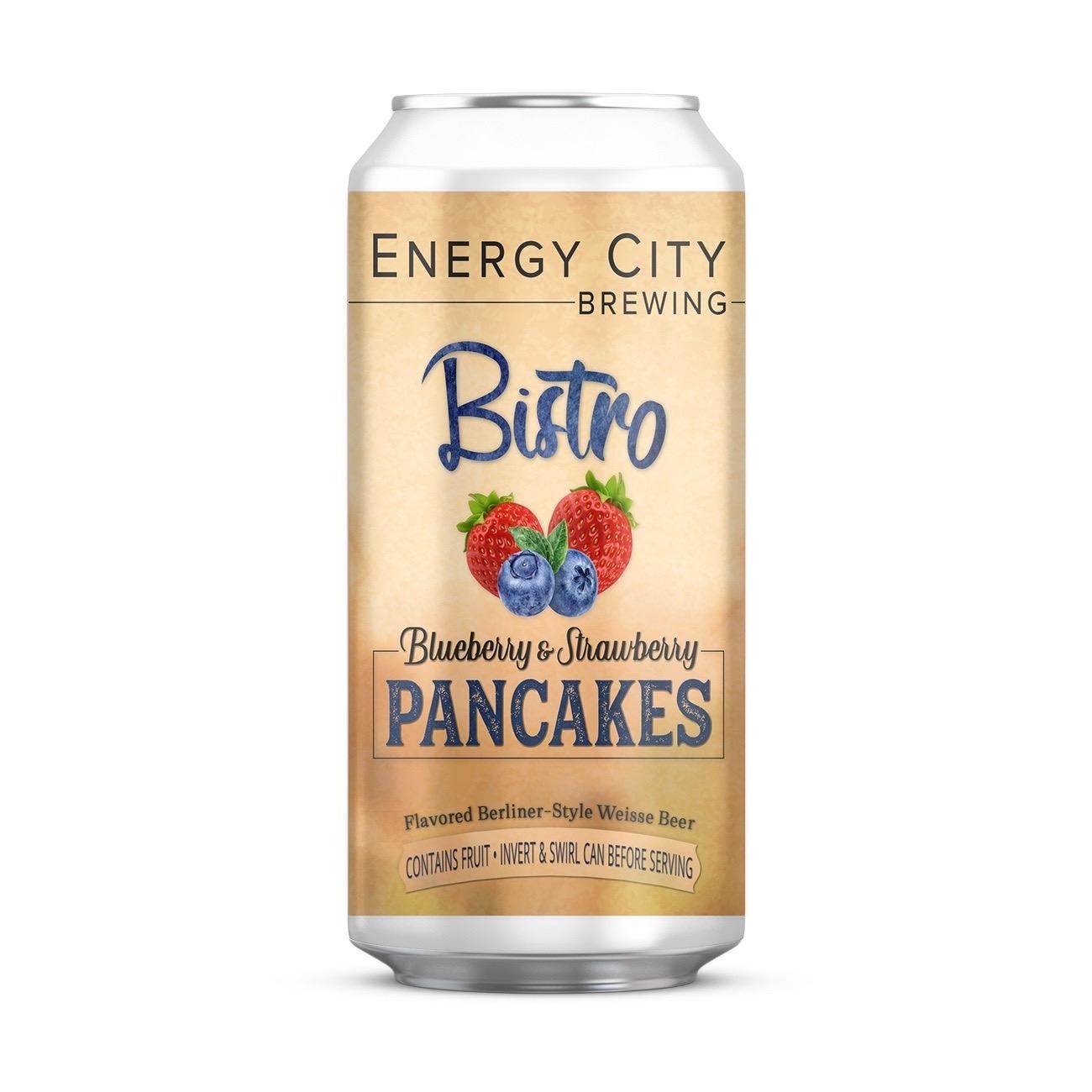 Energy City - Bistro: Blueberry & Strawberry Pancakes
