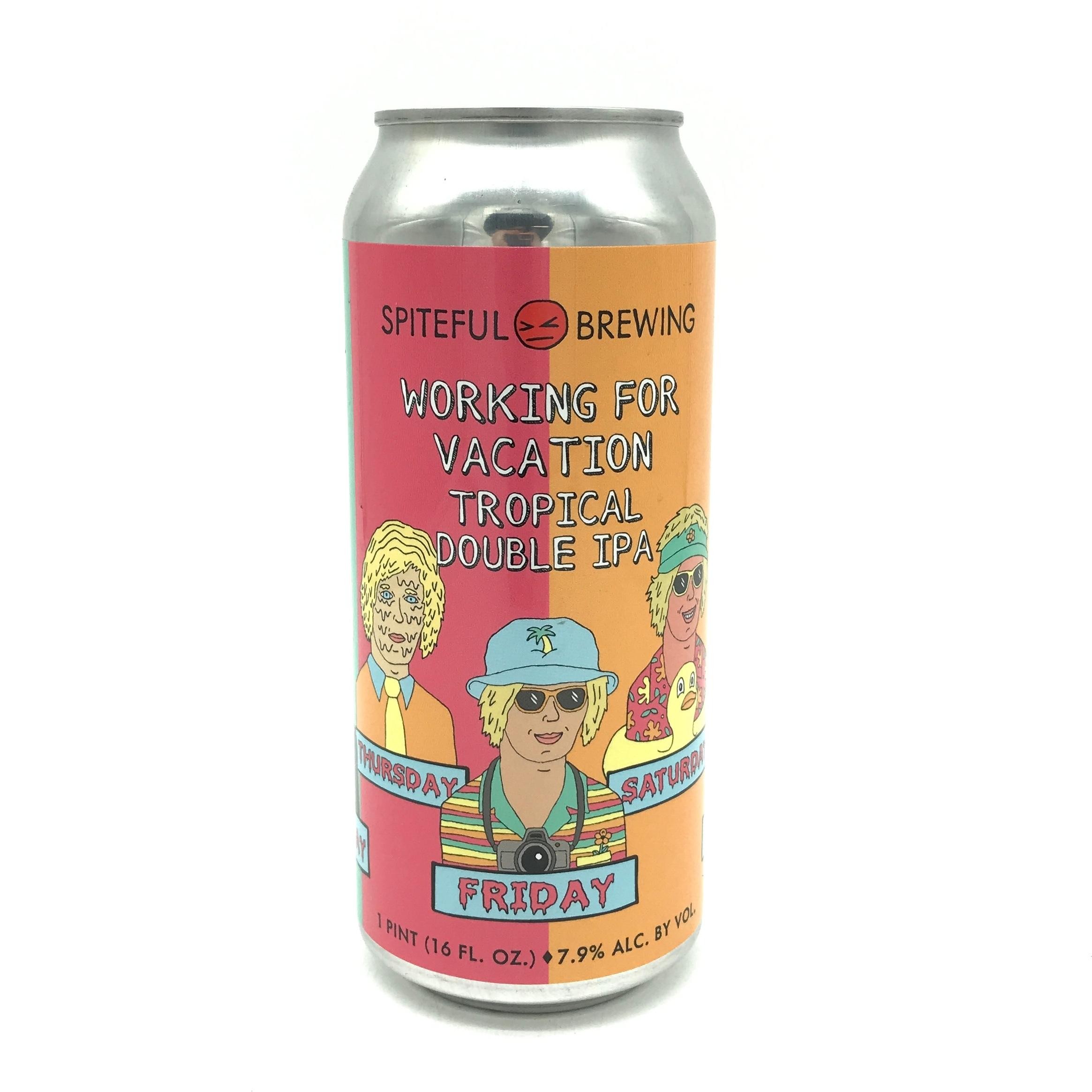 Spiteful - Working for Vacation (Tropical Double IPA)