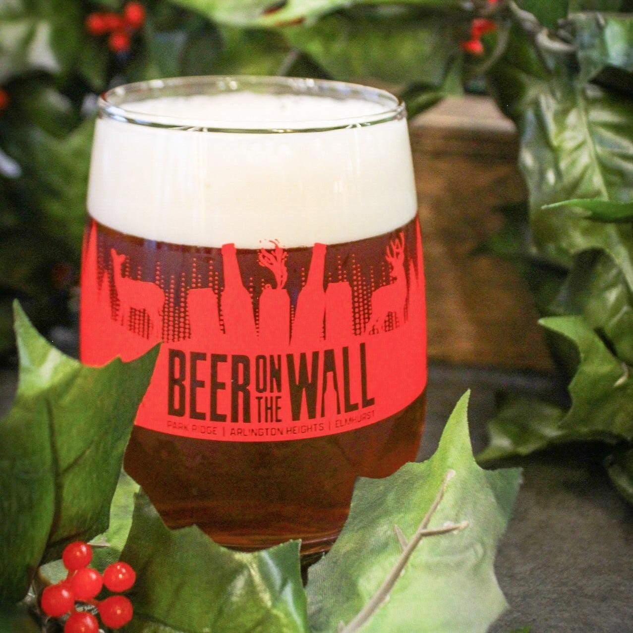 Beer on the Wall - Holiday Glassware: "12 Days of Beermas" (16.9oz / 2023)