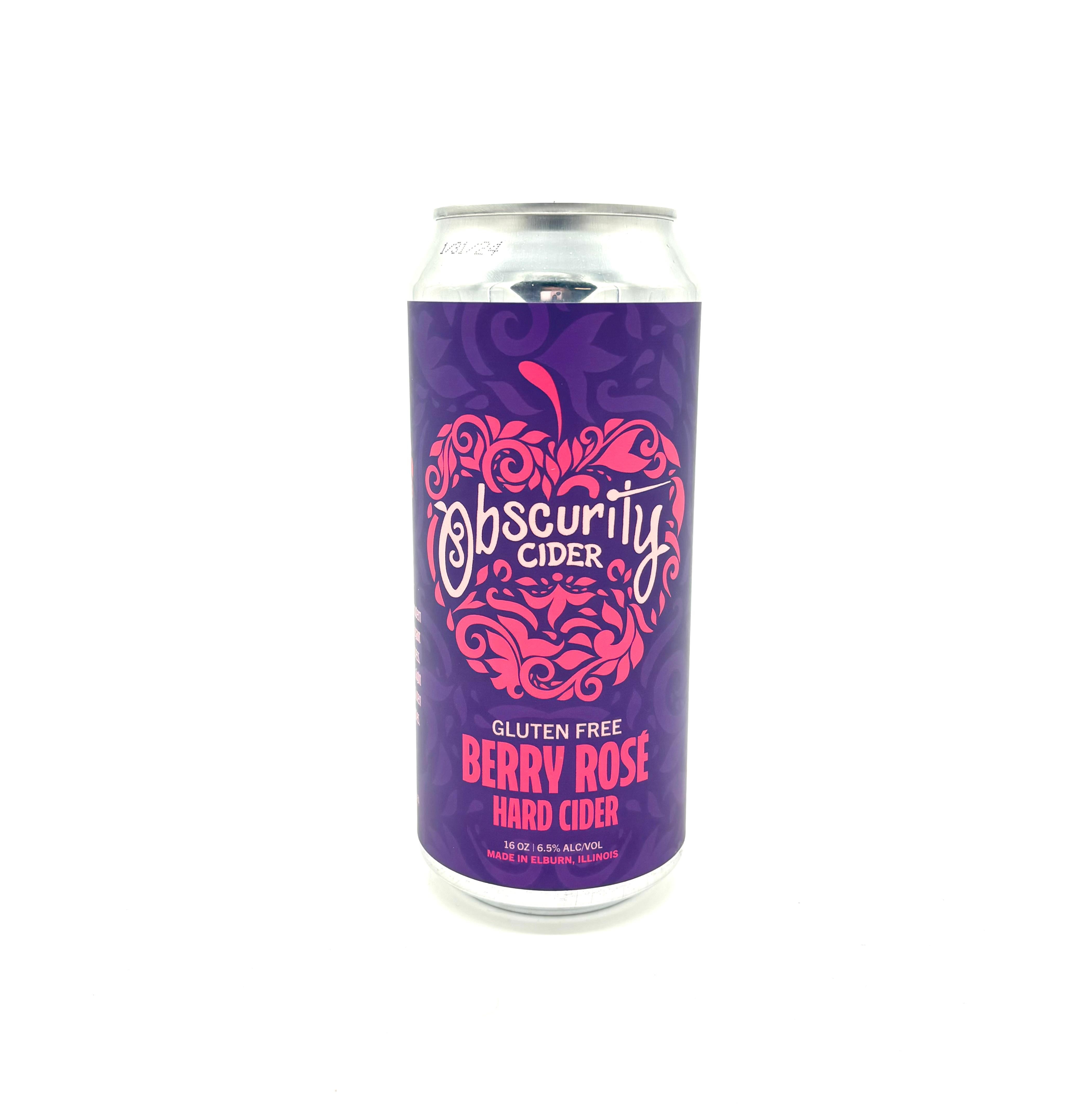 Obscurity Cider - Berry Rosé