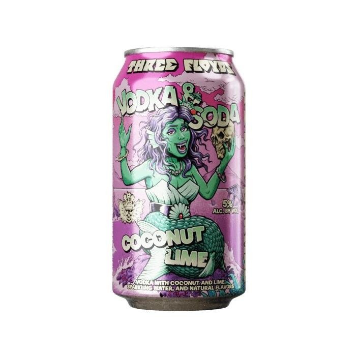 Three Floyds - Vodka & Soda: Coconut Lime (Ready-to-Drink Cocktail)
