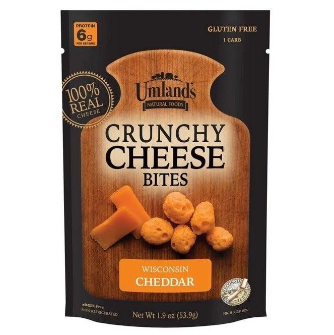 Umland's Crunchy Cheese Bites - Wisconsin Cheddar (1.9oz)