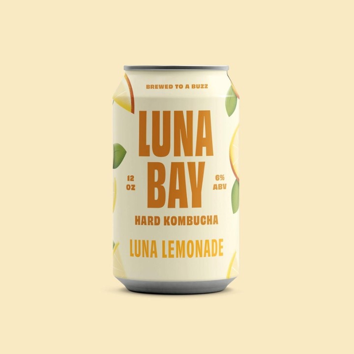 Luna Bay Booch - Luna Lemonade (Hard Kombucha / Keep Cold)