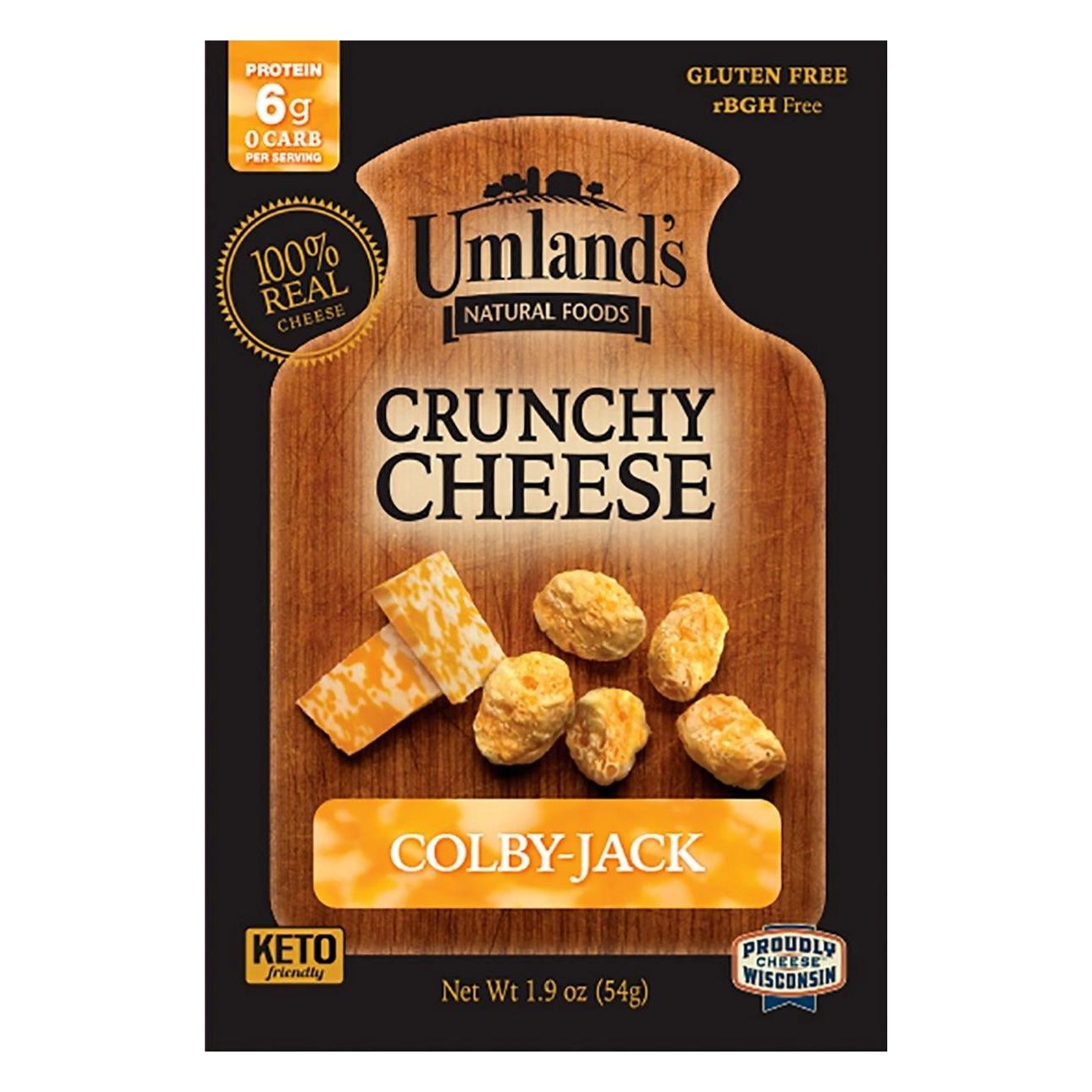 Umland's Crunchy Cheese Bites - Wisconsin Colby-Jack (1.9oz)