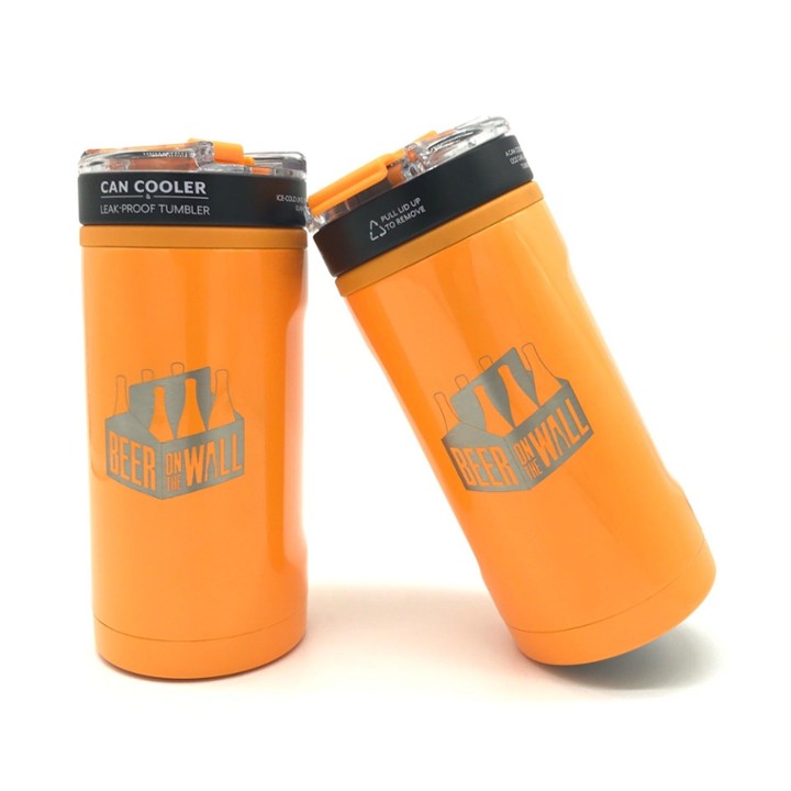 Beer on the Wall - Branded BrüMate: 3-in-1 Hopsulator Trio (16/12oz Can-Cooler & Tumbler)