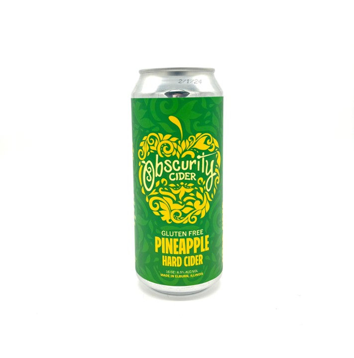 Obscurity Cider - Pineapple