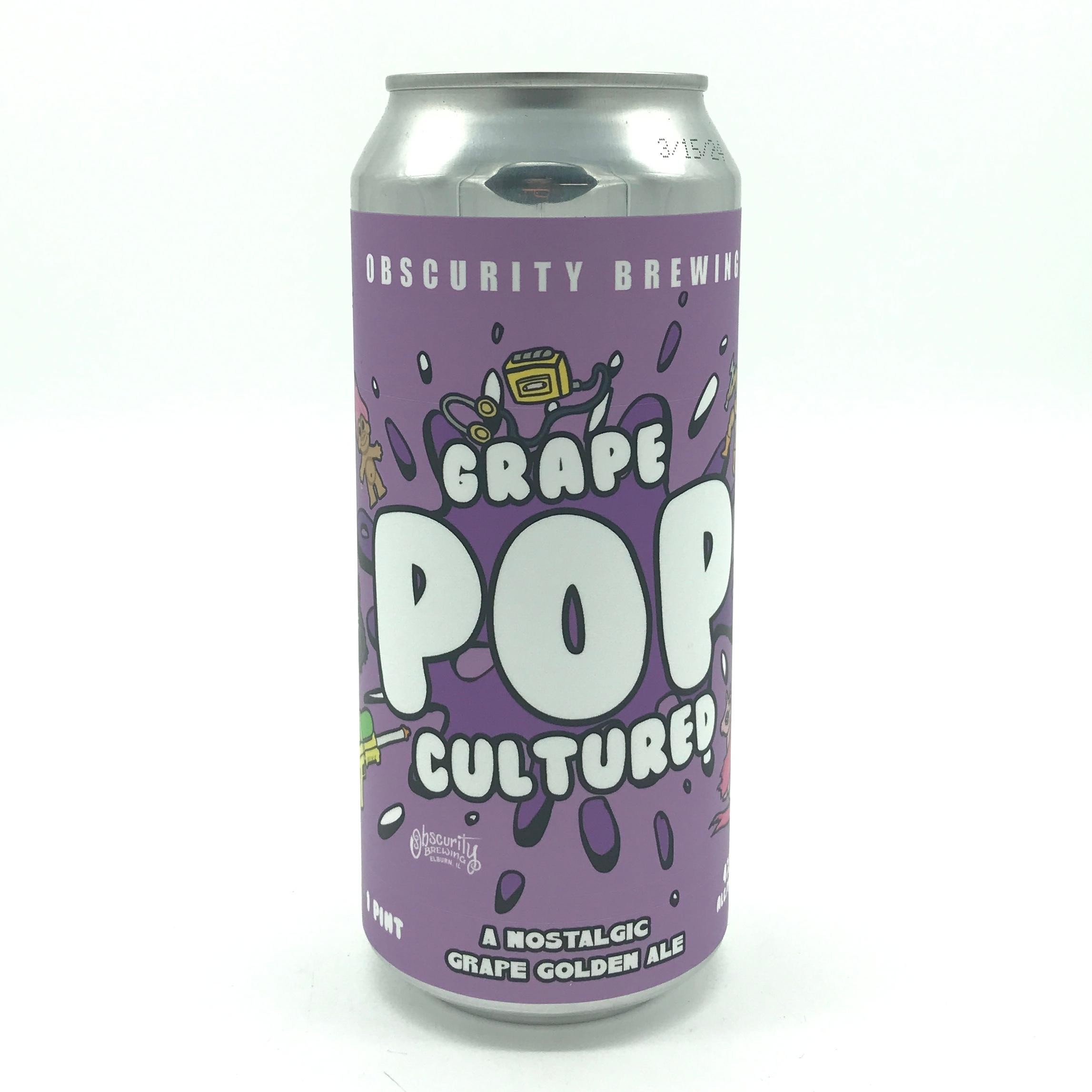 Obscurity - Grape Pop Cultured