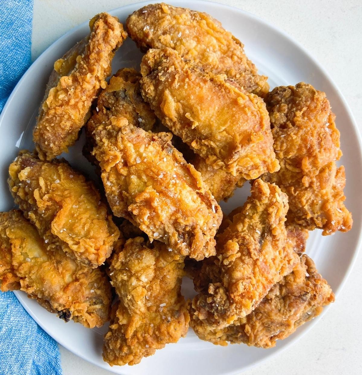 8 Fried Chicken Wings