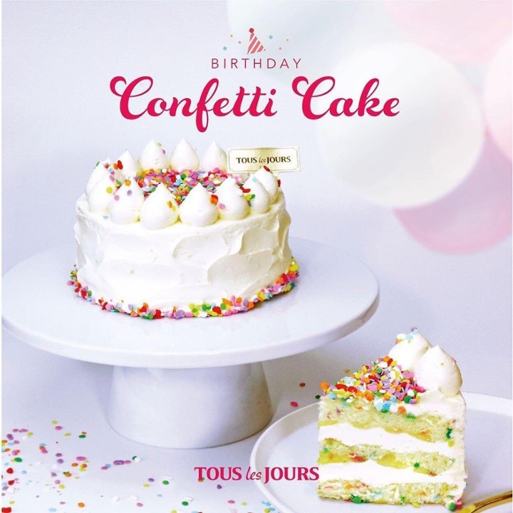 Confetti Cake #1 (6")