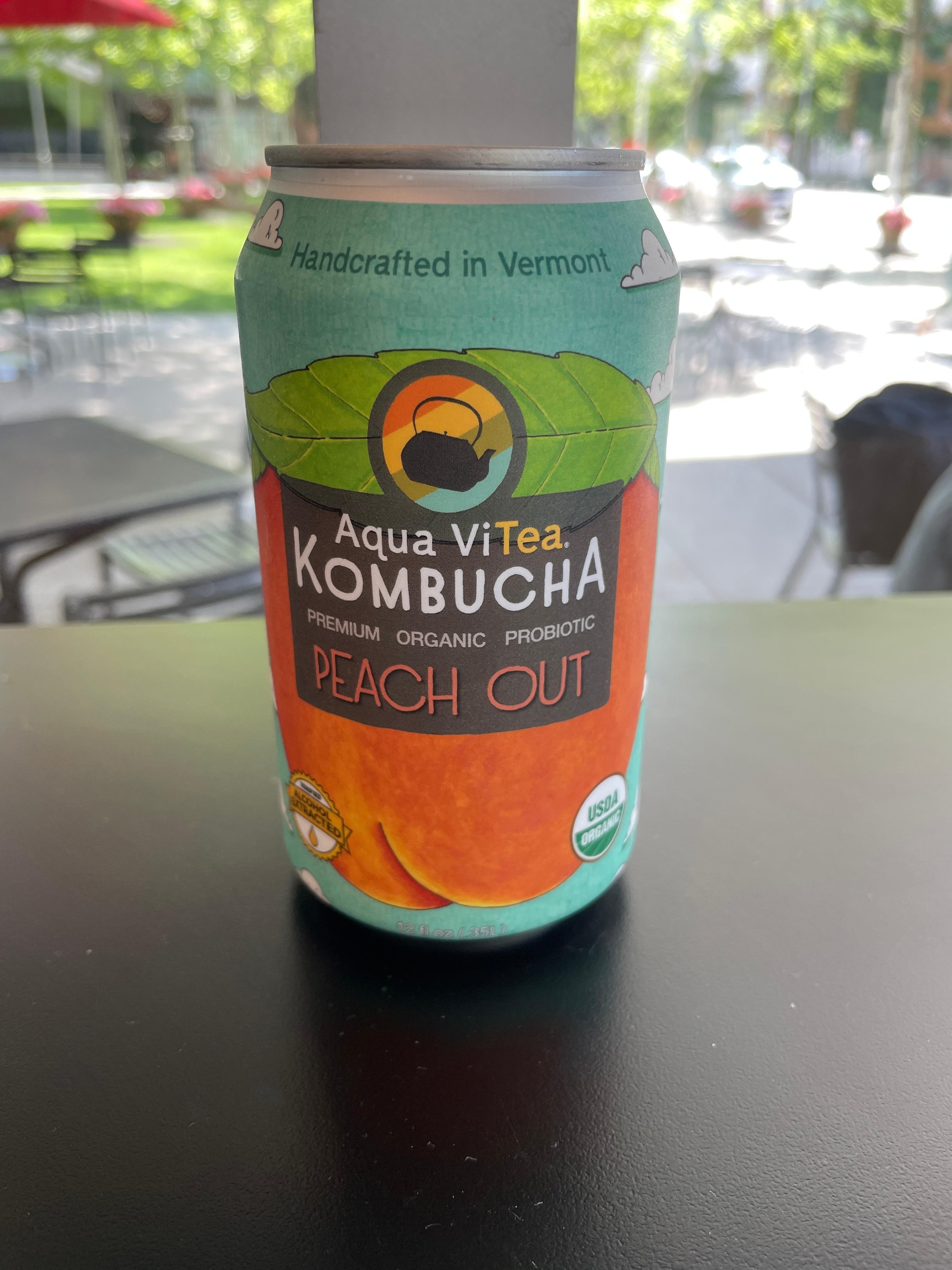 Aqua ViTea Kombucha (Peach Out)