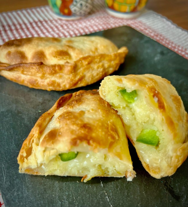 Potato Rajas Empanada