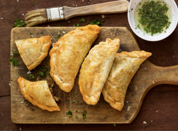 Zucchini & Cheese Empanada