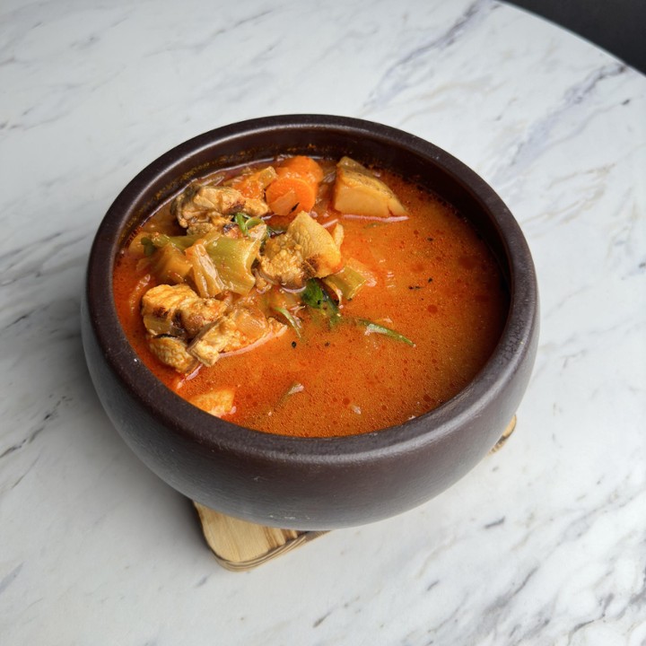 Kimchi & pork belly stew