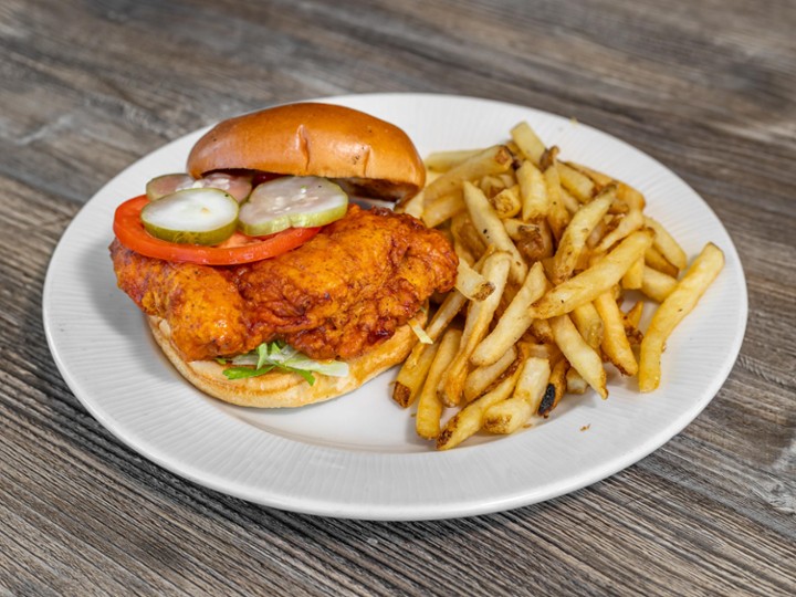 Hot Fried Chicken Sandwich