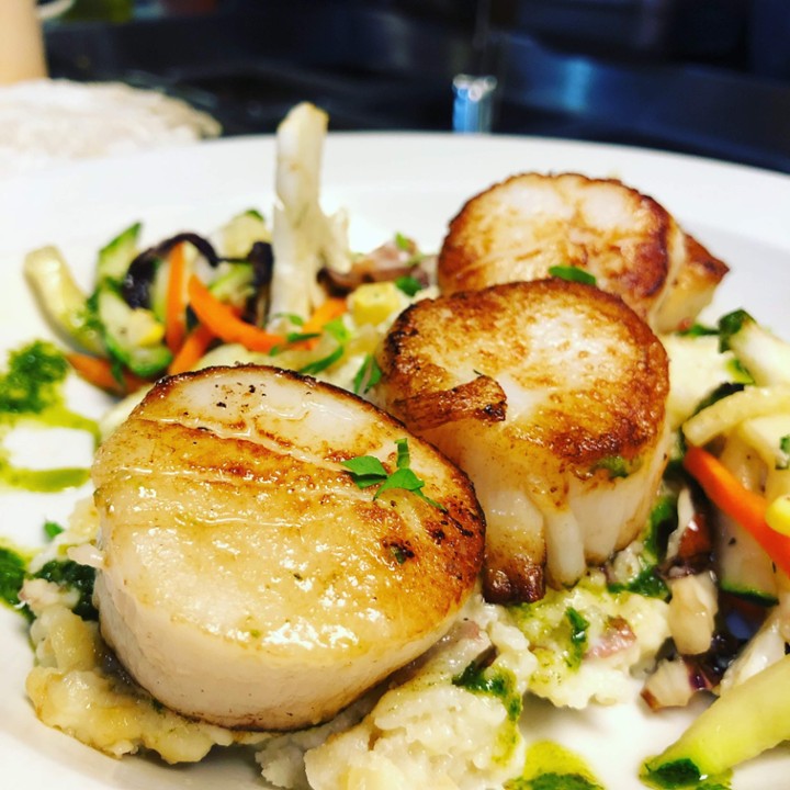 SCALLOPS, PAN SEARED