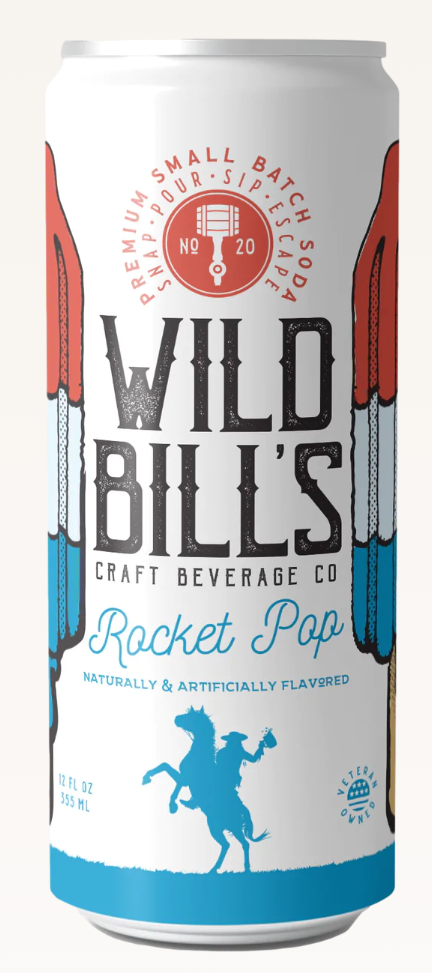 Wild Bills Rocket Pop Soda