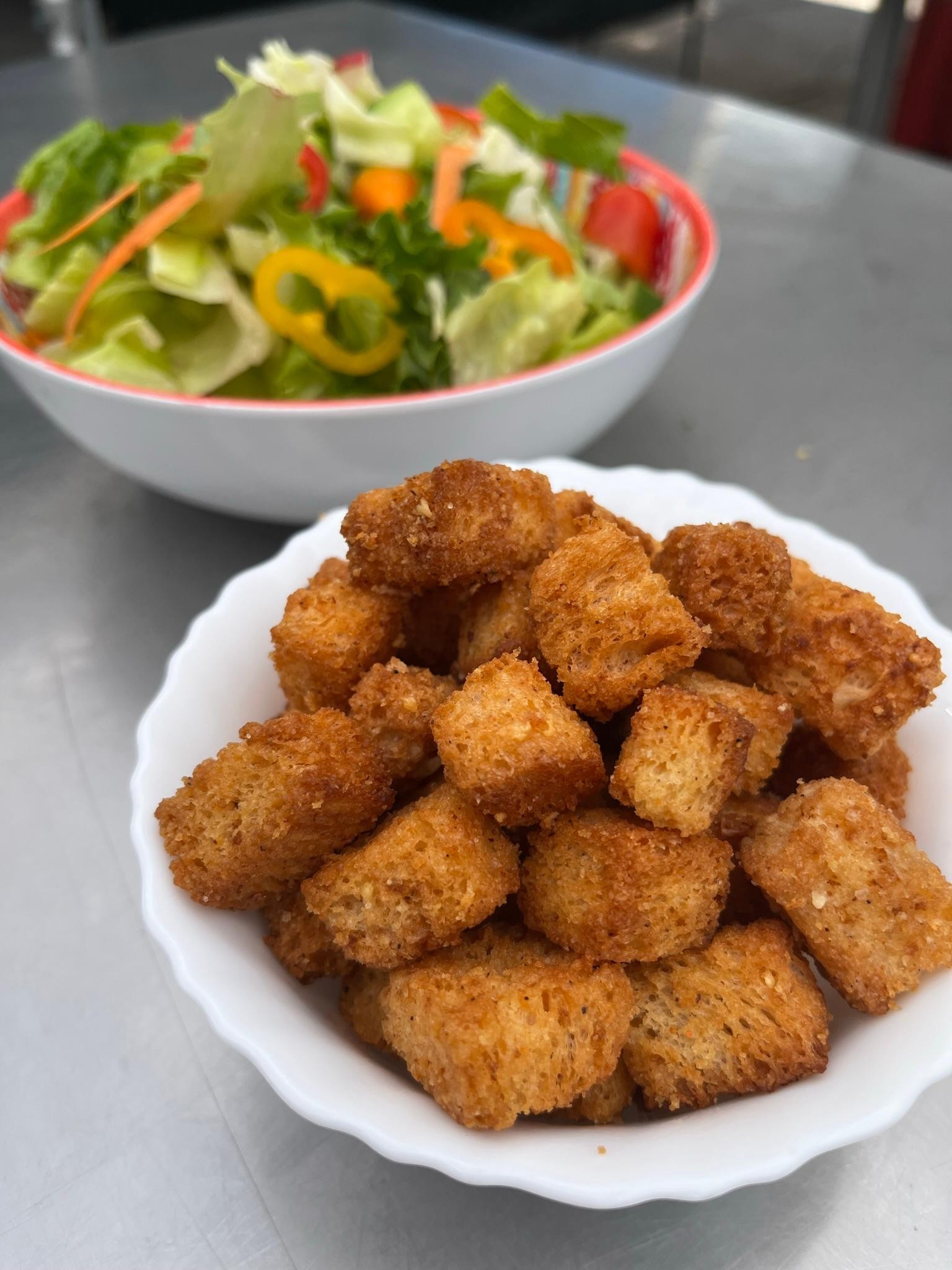 Croutons As Snack?  Yes!