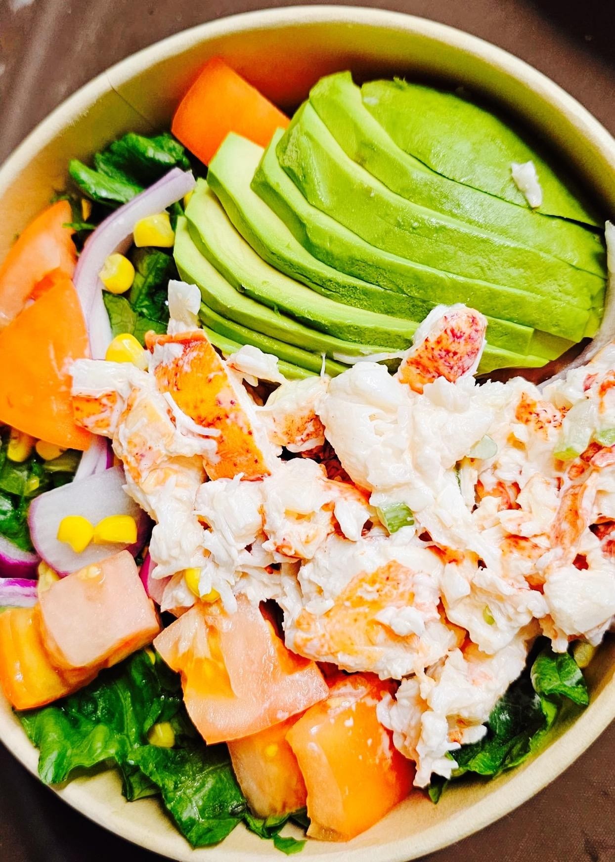 House Salad w/ Lobster Salad