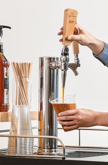 COLD BREW ON TAP