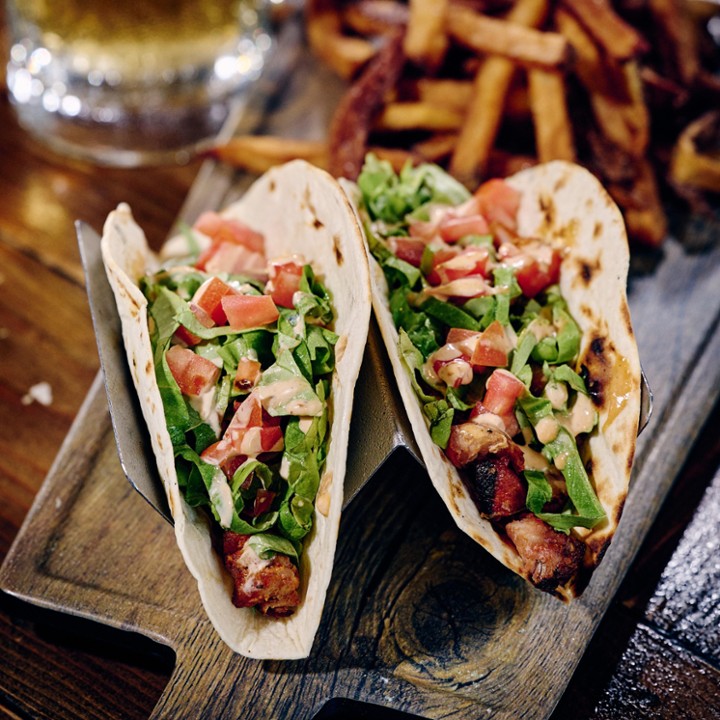 Tequila Lime Chicken Tacos