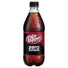 Dr Pepper Zero Sugar 20oz Btl