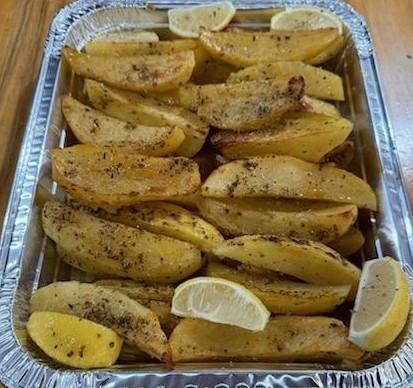 Lemon Potatoes Half Tray