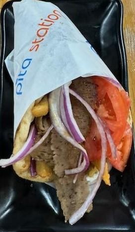 Beef-Lamb Greek Pita