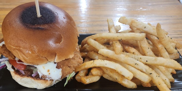 Fried Chicken Cutlet on a Bun -kids