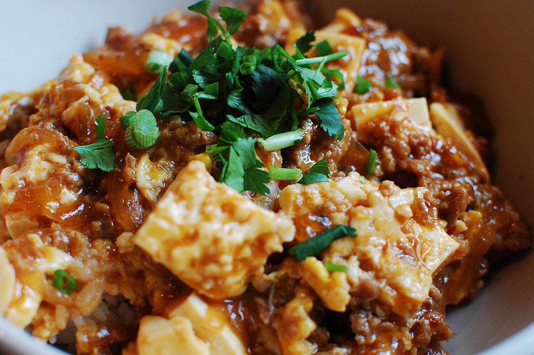 D4V: Vegetarian Spicy Mabo Tofu