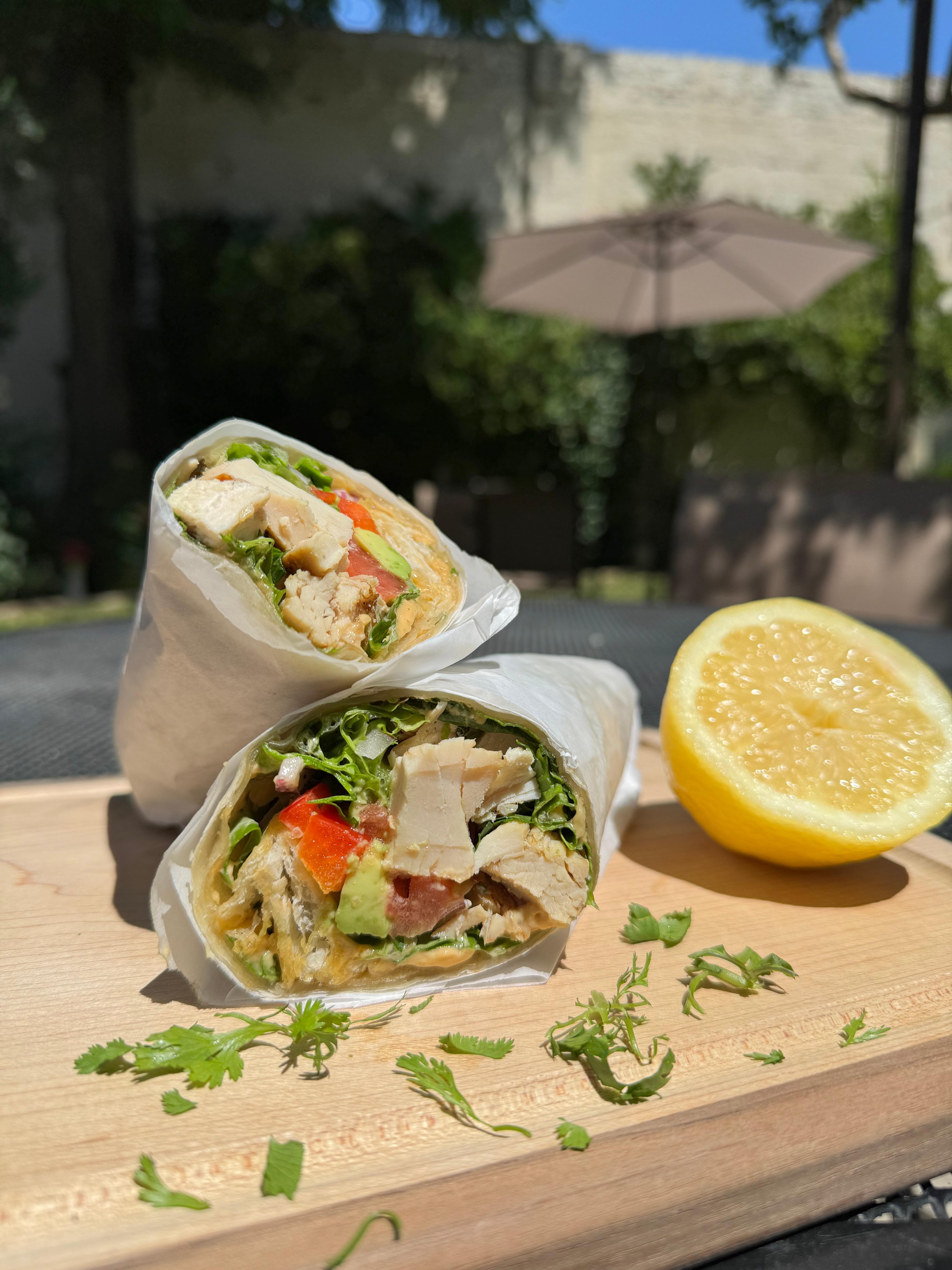 Cilantro Lime Chicken Wrap (Limited Time Special)