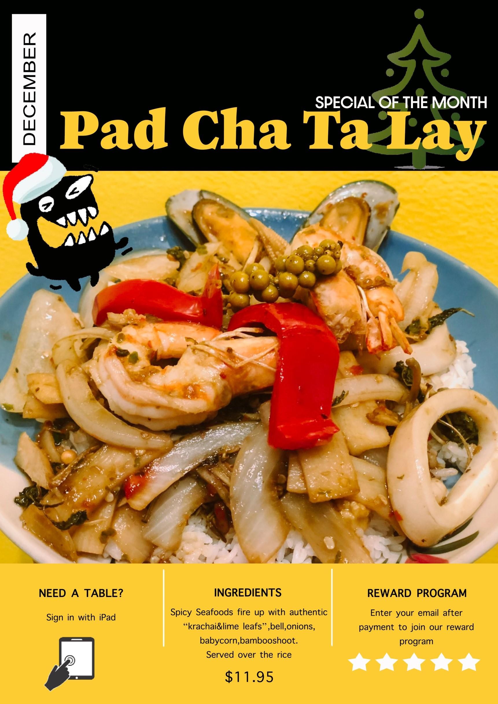 Special Pad Cha Ta Lay