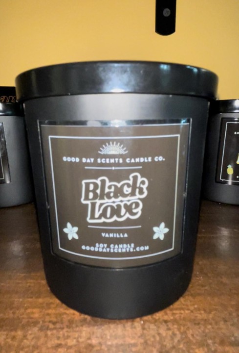 Black Love Candle