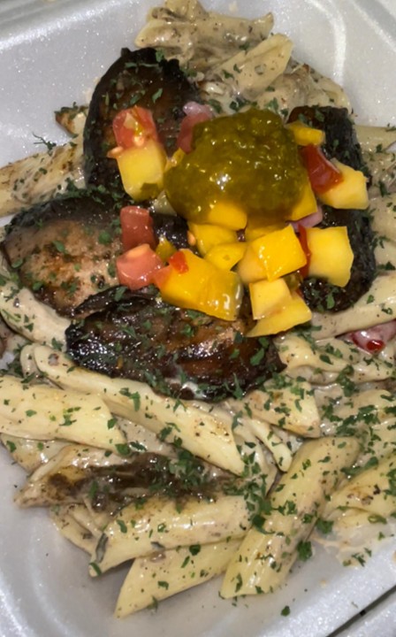 Portobello Steak Rasta Pasta