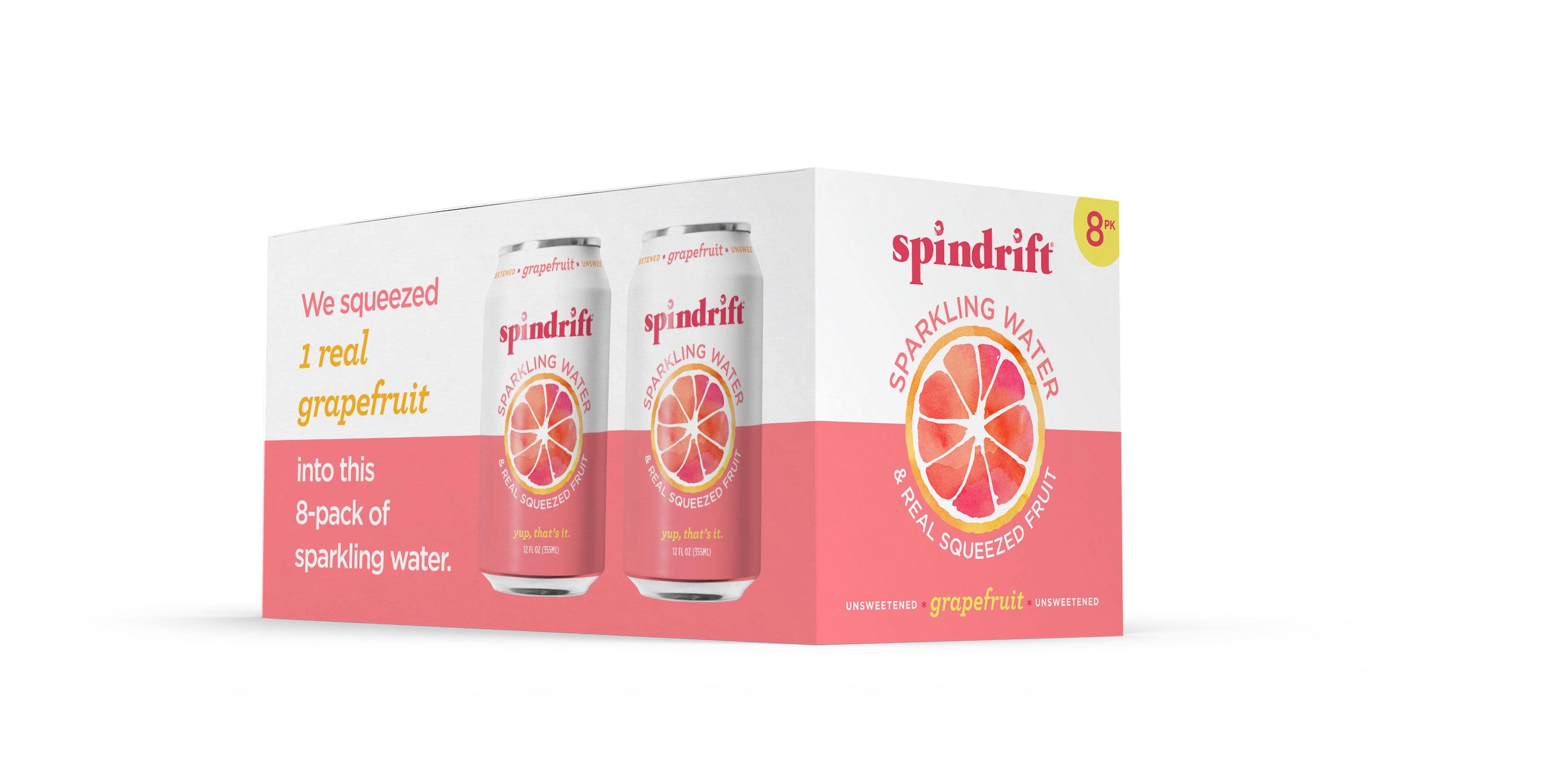 Spindrift Grapefruit Sparkling Water 8pk