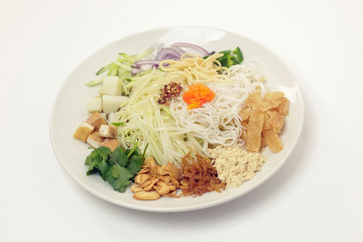 Burmese Rainbow Salad (V) (GFS)