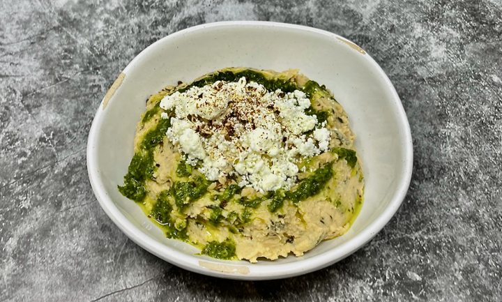 Vegetarian Spinach & Feta Hummus Dip