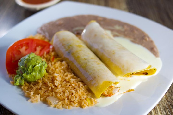 Enchiladas de Cerdo