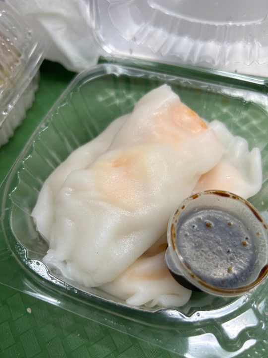 24. Shrimp Rice Noodle Rolls 虾肠粉