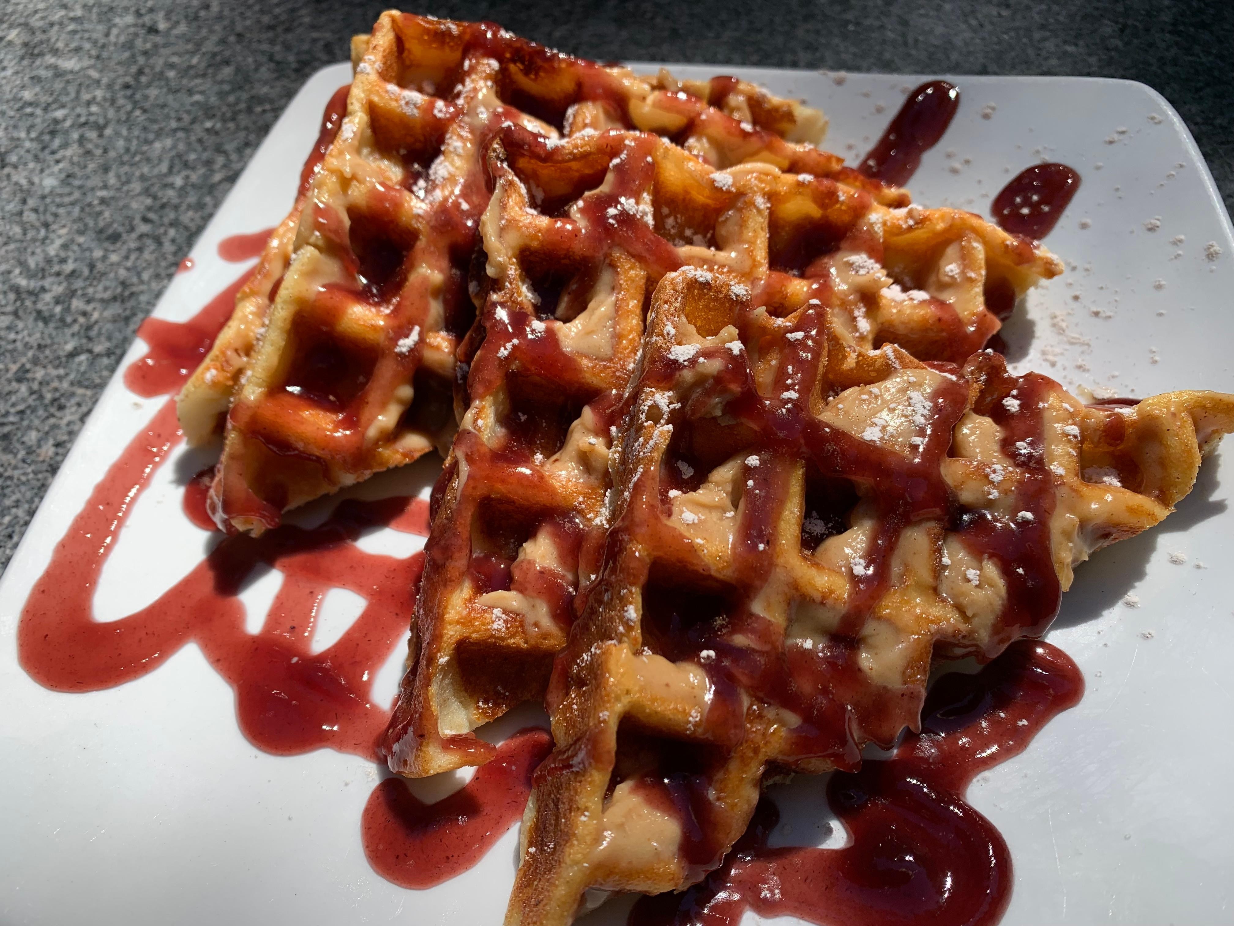 PB&J Waffle