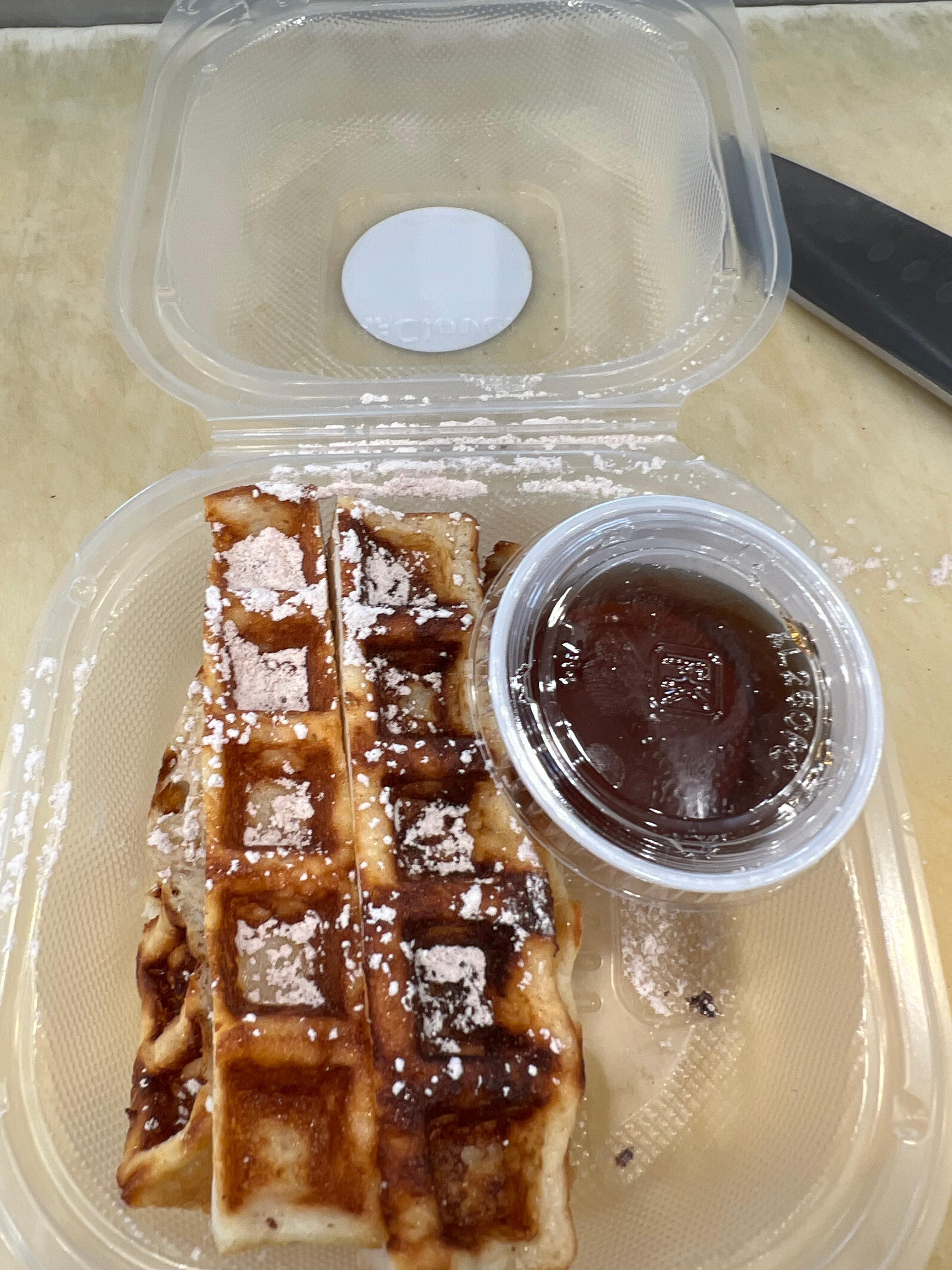Waffle snacker
