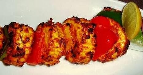 PANEER TIKKA LAL MIRCH